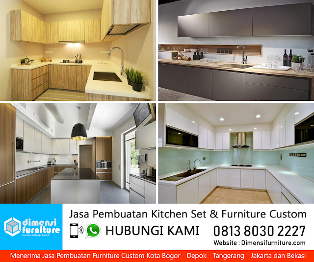 jasa kitchen set bojong gede bogor