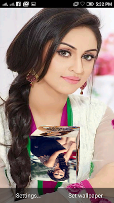 Krystle D'Souza 3D live Wallpaper For Android Mobile Phone