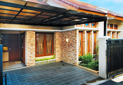 model teras rumah minimalis terbaru