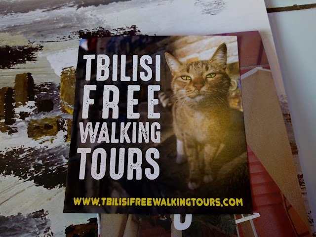 Tbilisi Free Tourのパンフレット