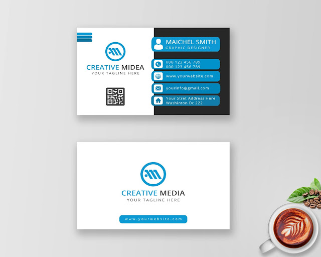 Professional Business Card - Unique Business Card - Modern  Business Card - Creative  Business Card