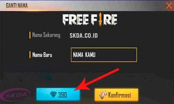 Cara Membuat Nama FF Kosong 2023