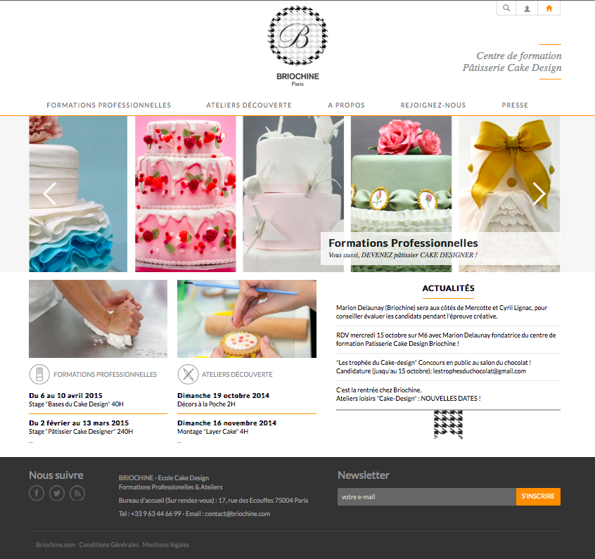 Marion Delaunay Instructor Cake Decorating classes Pastry school Los Angeles