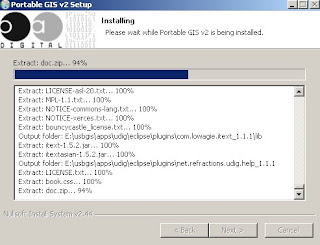 Installing Portable GIS v2 (on USB Stick)