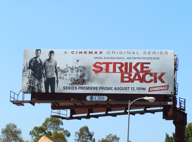 Strike Back season 1 billboard