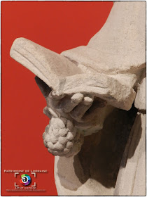 TOUL (54) - Musée d'Art et d'Histoire : Statue de Saint-Urbain (Fin XVIe siècle)