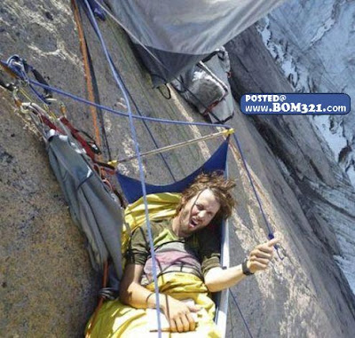 Bagaimana Pendaki Tebing Tidur | How Climber Sleep