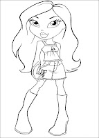 Bratz Coloring Pages