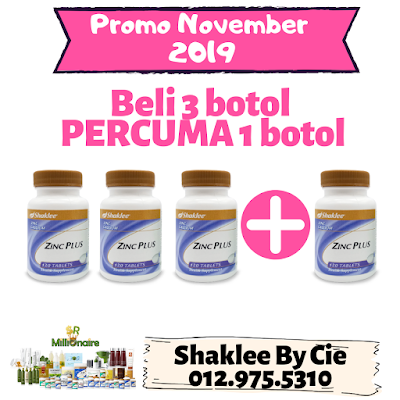 Promosi Shaklee November 2019