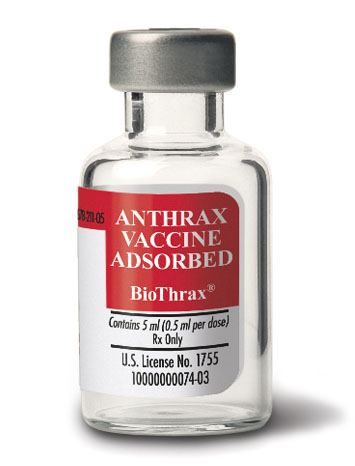 anthrax  vaccine