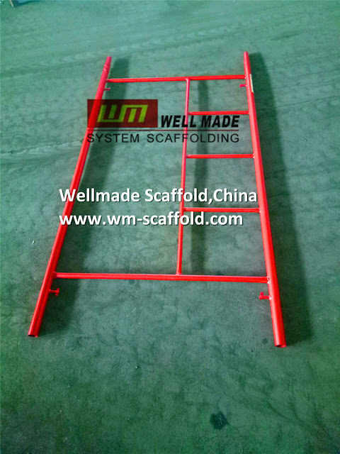 chile type scaffolding ladder frame with spigot and joint pin for construction building tower painter scaffold from china leading scaffolding manufacturer 