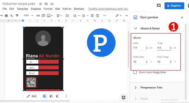 Free Name Tag Doc : Cara Mudah Membuat Name Tag Word Dengan Google Docs