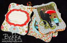 Enchanting Top Note Mini Book by Bekka www.feeling-crafty.co.uk