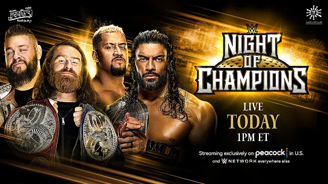 مشاهدة عرض نايت أوف تشامبيونز Night of Champions 2023 بث مباشر
