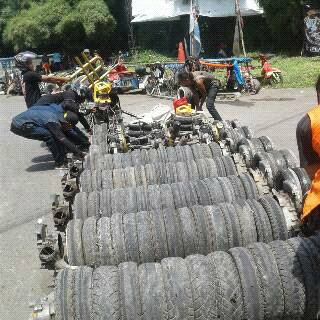 Acara JSR 10 Vespa seluruh Nusantara di Sentul Bogor