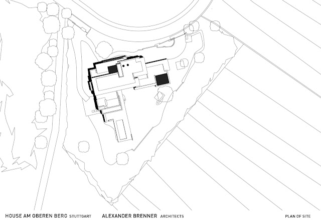 Site plan of an amazing home in Germany