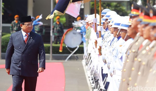 Sertijab Menhan Prabowo, Mahfud MD hingga Edhy Prabowo Hadir