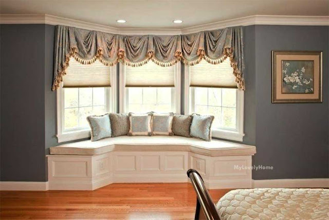 Bay Window Curtain Pictures