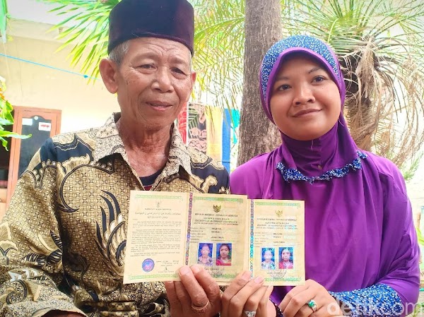 Viral, Kakek di Madiun Nikahi Perempuan yang Usianya Selisih 42 Tahun
