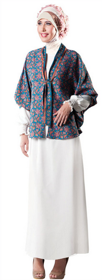 Contoh Model Baju Batik  Muslim untuk Remaja  Terbaru 2021