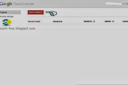 Cara Gres Mendapat Google Plus Api Key