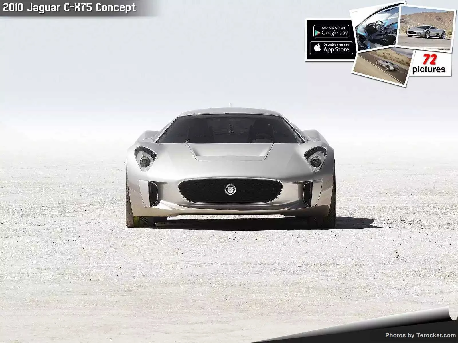 Hình ảnh xe ô tô Jaguar C-X75 Concept 2010 & nội ngoại thất