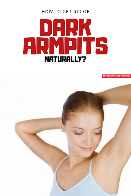 dark armpits remedy