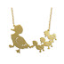 Your daily dose of pretty: Duck Family Necklace from Love Hearts and Crosses