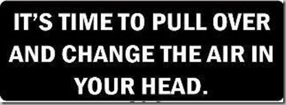 change the air in your head