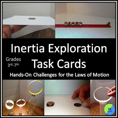 Cover for a product that provides lesson plans for exploring inertia and gravity