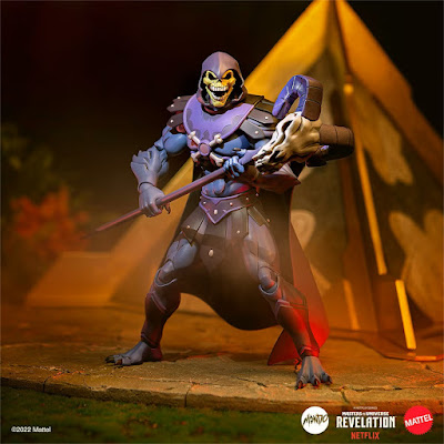 San Diego Comic-Con 2022 Exclusive Masters of the Universe Revelations Skeletor 1/6 Scale Collectible Action Figure by Mondo