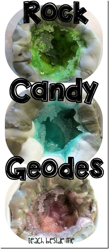 Rock Candy Geodes (Edible Science Experiment) - this is such a fun science project that kids are going to be so impressed with! Preschool, Kindergarten, 1st-5th grade science