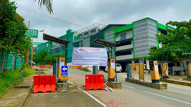 Ini Alasan Portal Parkir RSUD Diaktifkan Kembali