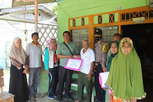 Penyerahan Bantuan Langsung Tunai Dana Desa Bulan Mei & Juni