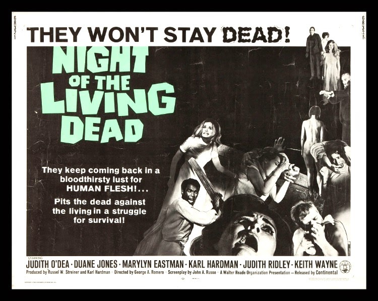 A Vintage Nerd, Classic Film Blog, Old Hollywood Blog, Night of the Living Dead Review, Vintage Blog, Retro Lifestyle Blog