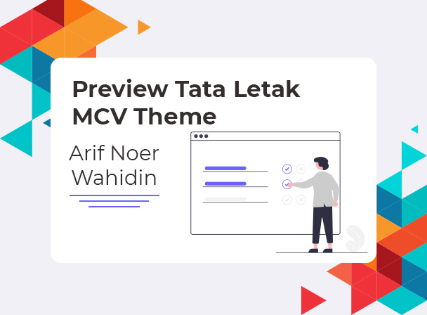 Preview Tata Letak MCV Theme