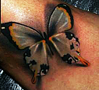 tatuaj fluture,