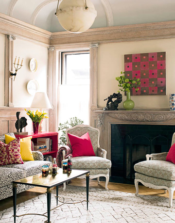 Eye For Design  Decorating  Your Interiors With Pink  And Grey 