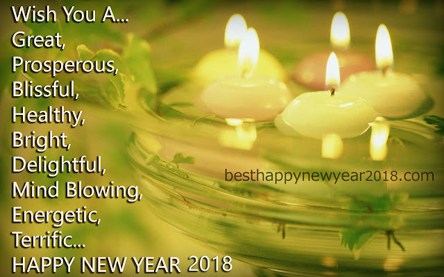 New Year 2018 Greeting Cards