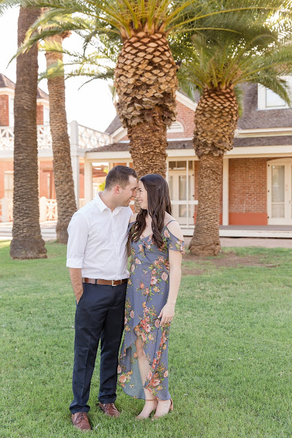 Sahuaro Ranch Park in Glendale AZ Engagement Photography by Micah Carling Photography