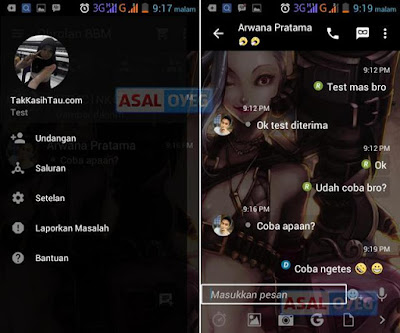 BBM Mod Material Design Transparan 2.9.0.44 APK 