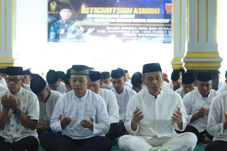 Istighatsah Kubra Dipimpin Bapak Kasad "Serentak Sinergi Untuk Indonesia"