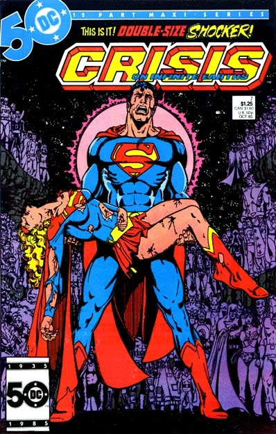 crisis infinite earths death of supergirl