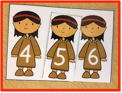 missing numbers, kindergarten math, november centers