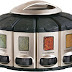 KitchenArt 57010 Select-A-Spice Auto-Measure Carousel Professional Series, Satin