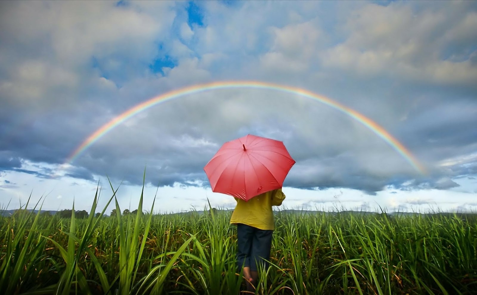  Gambar  Pelangi Yang Sangat Indah Kumpulan Gambar 