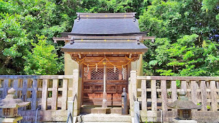 人文研究見聞録：阿賀神社（野口町） ［滋賀県］