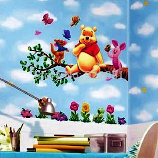 Gambar Wallpaper Dinding Winnie the Pooh Terbaru dan Lucu 200168