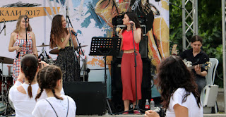 Three young girl singers; great voices, not great choice of tunes