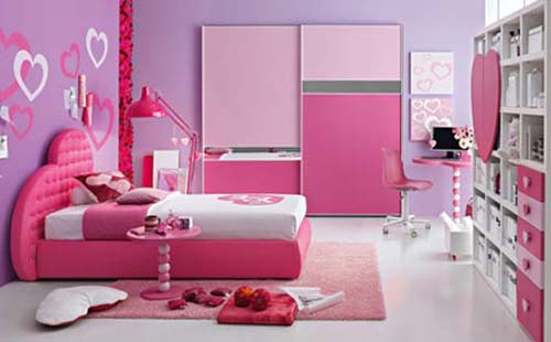 Pink Bedroom Ideas for Girl Kids